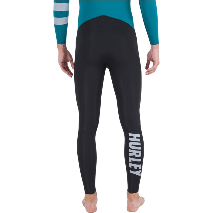 2024 Hurley Mens Advant 4/3mm Chest Zip Wetsuit MFS0013403 - Emerald